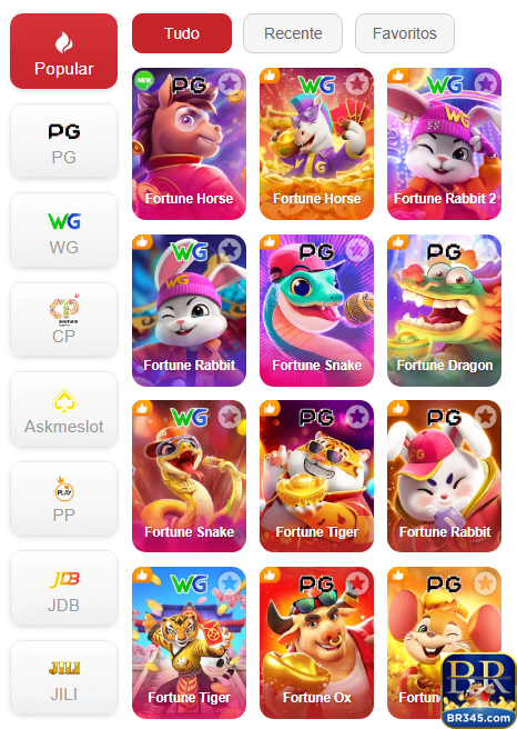 Experiência de Jogos br345.com